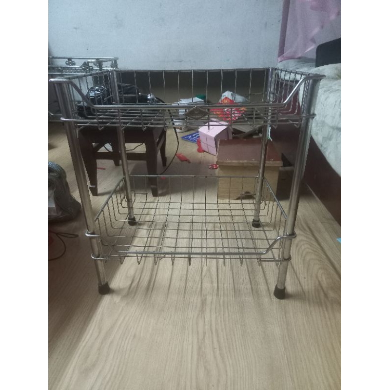 kệ inox 2 tầng ms11