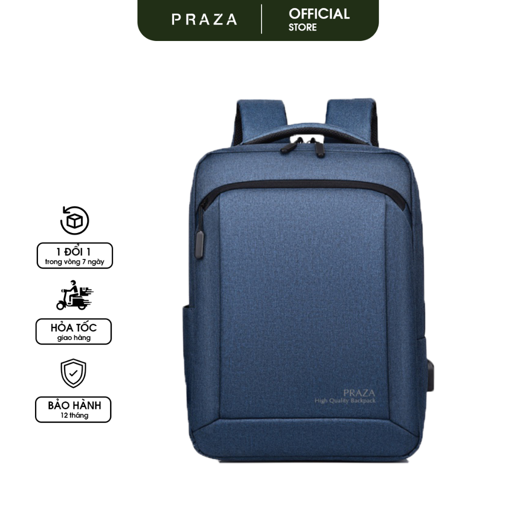 Balo Laptop Campus Cao Cấp Trượt Nước PRAZA BL187 (Dòng Cao Cấp)