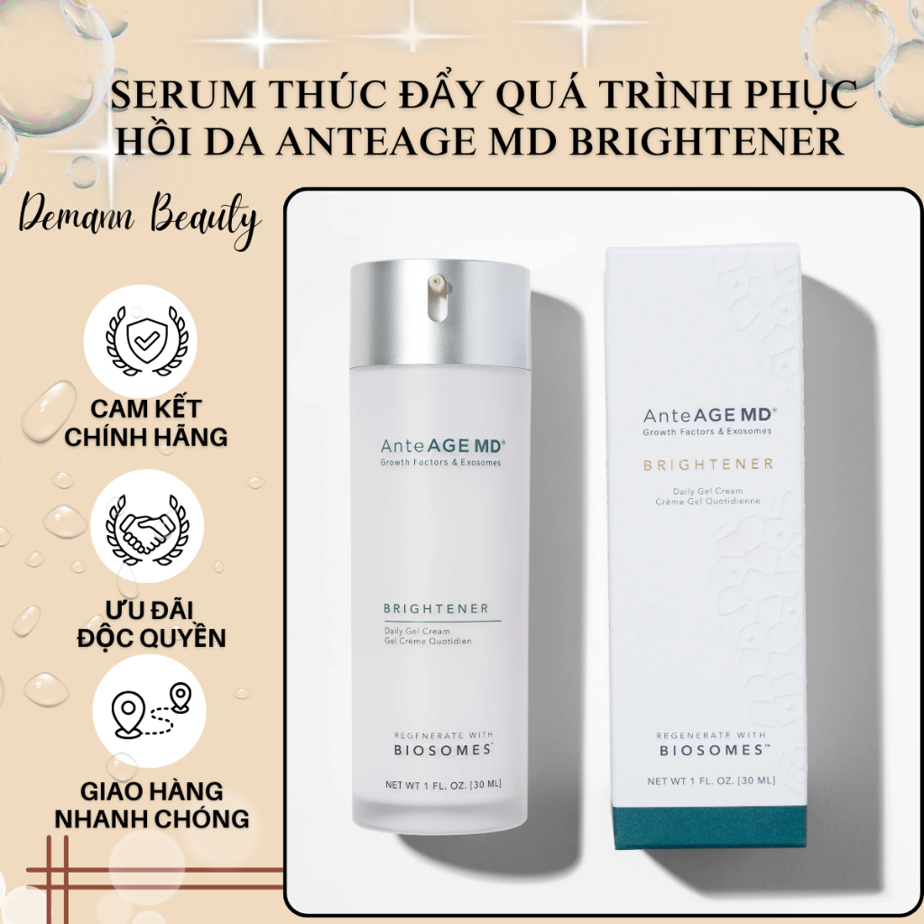 [Công ty] Kem dưỡng làm sáng AnteAge MD Brightener 30ml