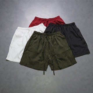 Quần short nam tuytsi kẻ sọc DATINO chất liệu vải kate không nhăn mặc trên gối, form rộng thoáng mát