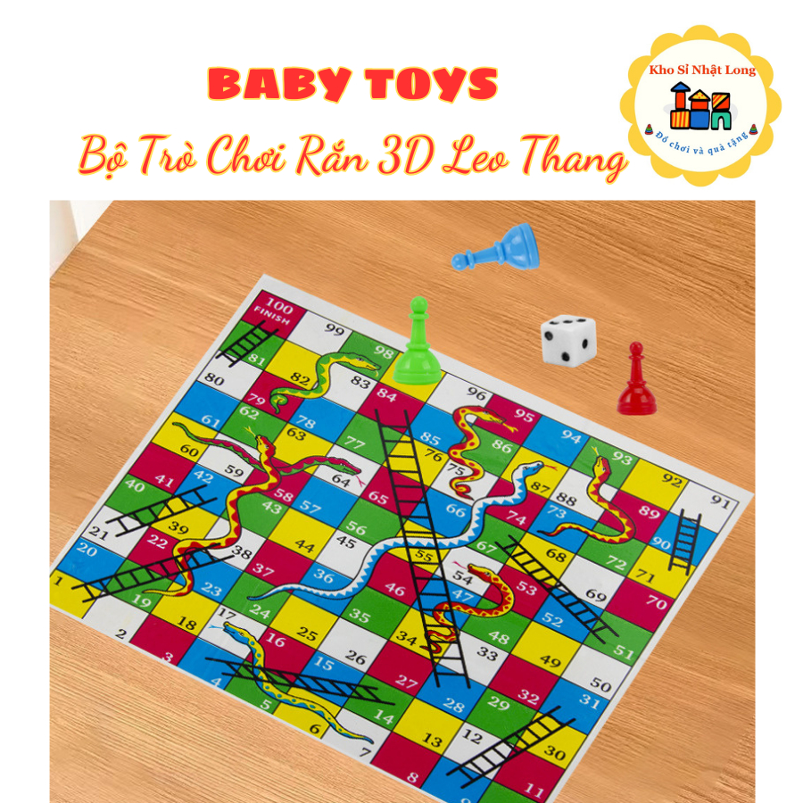 Bộ Trò Chơi Boardgame - Rắn Leo Thang