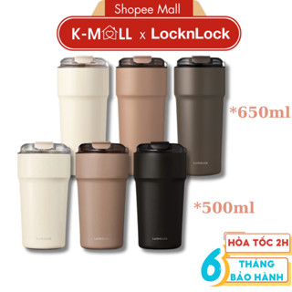 Ly giữ nhiệt LocknLock Metro Cafe Tumbler LHC4357 500ml, LHC4359 650ml, thép không gỉ 304 , phủ sứ - K-MALL