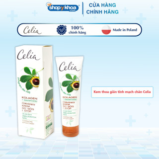 [DATE 12.2027] Kem thoa giãn tĩnh mạch chân Celia 100ml, Made in Poland