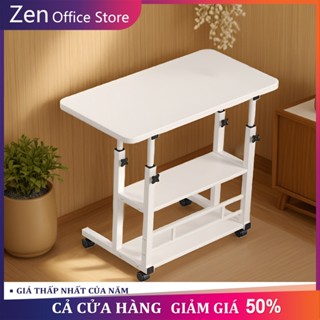ZEN Bàn rút di động có kệ ngang Bàn laptop bàn học bàn làm việc nâng hạ chiều