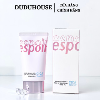  Kem Chống Nắng Espoir Water Splash Cica Tone Up Sun Cream SPF50+ PA++++ 60ml Duduhouse 