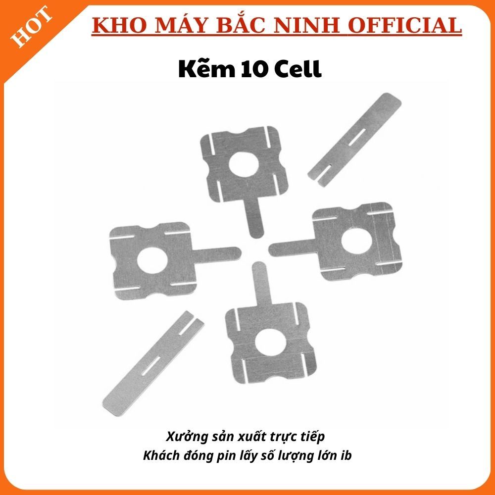 Bộ Kẽm Hàn Pin Makita Hàn pin 10cell 15cell 20 Cell 30cell  pin 18650 ( đủ loại)
