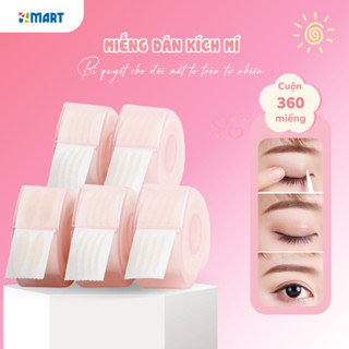  Miếng dán kích mí lưới tàng hình kích mí tròn đều phù hợp mọi dáng mắt không lộ. 