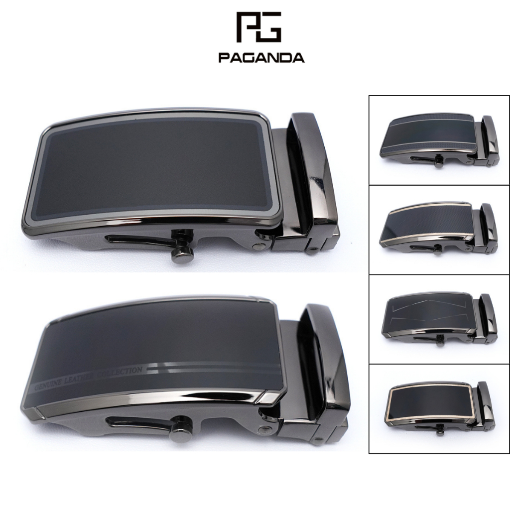 Mặt khóa thắt lưng nam tự động mặt kính sang trọng PG-MKL05