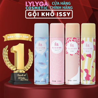 Dầu gội khô ISSY 150ml xịt khô phồng tóc Nội Địa Trung, gội đầu khô, không cần nước cho nam nữ giảm bết tóc GX28
