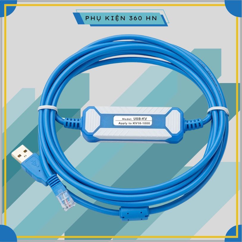 Cáp lập trình PLC Keyence Amsamotion USB-KV