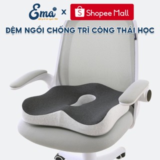 Nệm lót ghế ngồi chống trĩ EMA giảm ê mỏi mông cho dân văn phòng, bà bầu, người bệnh trĩ