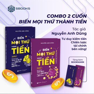 Sách - Combo 2 Cuốn Biến Mọi Thứ Thành Tiền (Quyển 1+2) - SBOOKS