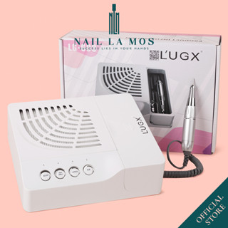  Máy hút bụi nail máy mài móng L’UGX LG603 - Bộ máy Lugx 2in1 đa năng kèm đầu mài sứ chổi phủi bụi  bảo hành 3 tháng  