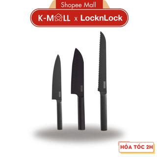 Dao nhà bếp locknlock chef's knife, santoku knife, bread knife, paring knife ckk312 ckk313 - k-mall