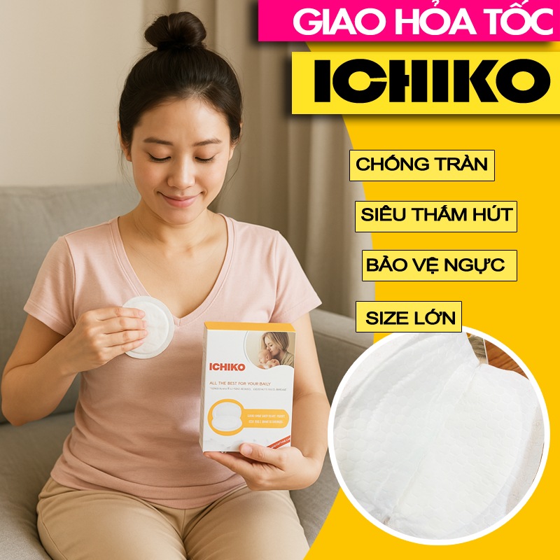 Miếng lót thấm sữa ICHIKO
