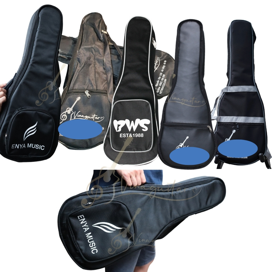 Bao Đàn Ukulele Vinaguitar giá rẻ 👍 bao da ukulele phù hợp đàn ukulele soprano concert tenor đủ size