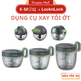Dụng cụ xay tỏi ớt LocknLock lưỡi dao sắt bén CKS321GRN, CKS326GRN, CKS327GRN, CKS312GRN, CKS313GRN, CKS314GRN - K-MALL