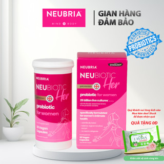 Neubria men vi sinh phụ khoa của Anh Neubiotic Her cho nữ giới