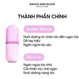 Xịt Dưỡng Tóc Grace and Glow Black Opium Silky Hair Mist 100ml - nuôi dưỡng mái tóc