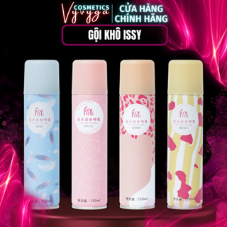 Dầu gội khô ISSY xịt gội khô phồng tóc 150ml 200ml gội đầu khô, xịt khô tóc không bết cho nam và nữ Nội địa trung GX28