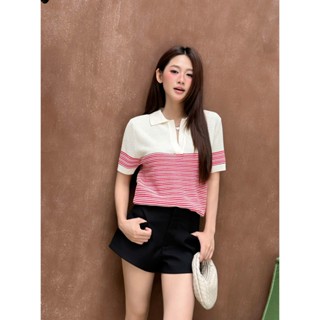 KIDO - Áo len polo cổ V TOVE TOP