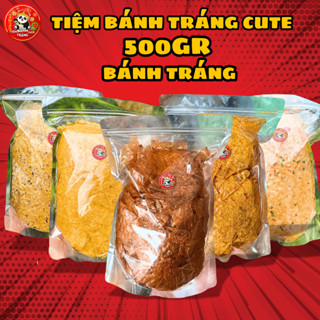 Bánh Tráng Trộn 500g Các Loại Xike, Rong Biển, Phô Mai, Sate - Tiệm Bánh Tráng Cute