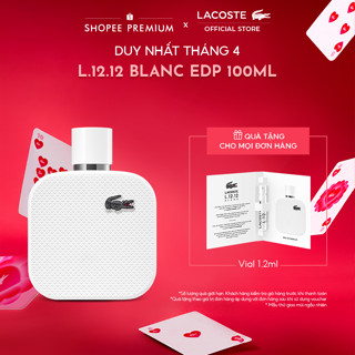 Nước hoa nam Lacoste L.12.12 Blanc EDP 100ml