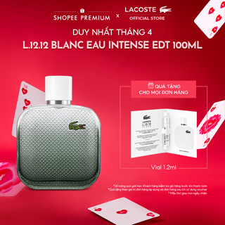 Nước hoa nam Lacoste L.12.12 Blanc Eau Intense EDT 100ml
