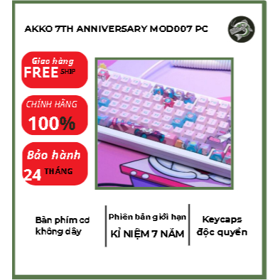 Bàn phím cơ Akko MOD007B PC 7th Anniversary