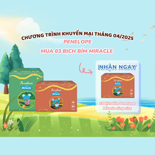 [ Quà tặng ] 1 BỊCH BỈM PENELOPE CÙNG SIZE