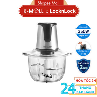 Máy xay thịt locknlock ejm171 ejm172 cối inox 304, 4 lưỡi dao, 2 cấp độ xay - k-mall