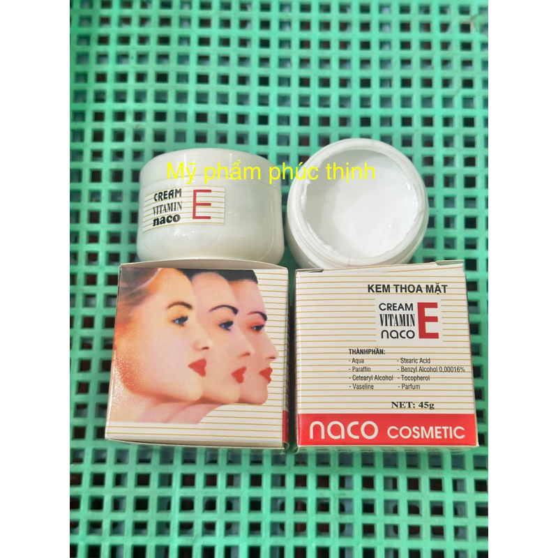 kem vitamin e Naco hủ 45g (lẻ)