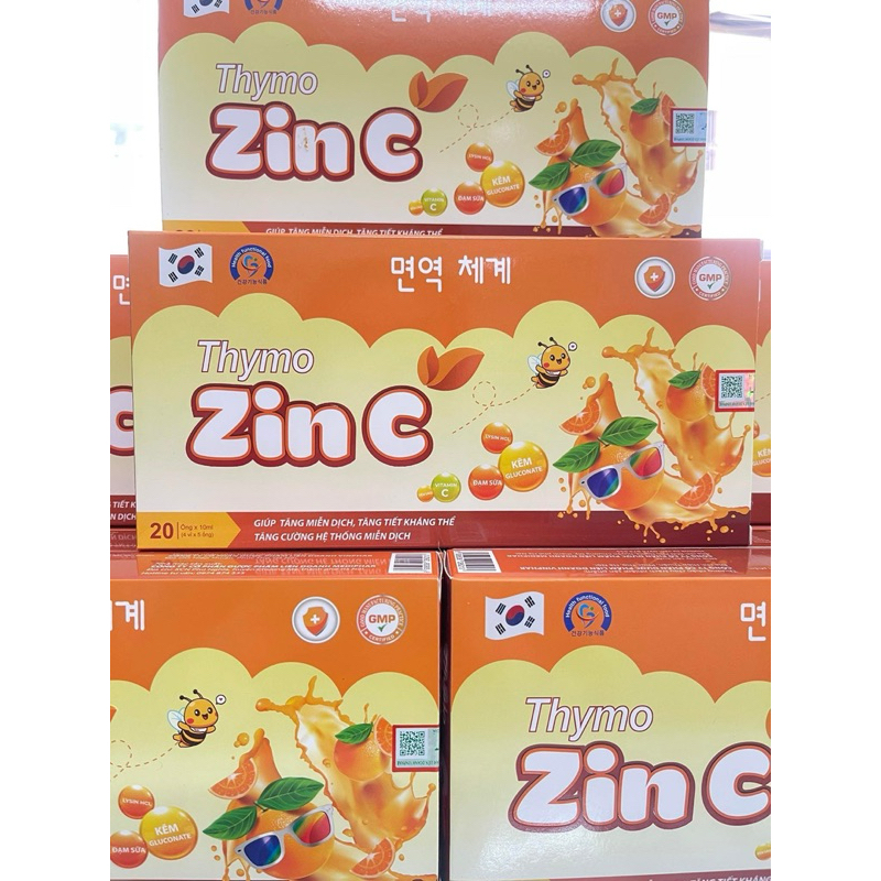 [Mua 1 tặng 1] combo zinC thymo tăng đề kháng siêu hiệu quả cho bé