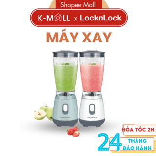 Máy xay sinh tố LocknLock 600ml Personal Blender EJM436 , thao tác 1 chạm, lưỡi xay bén - K-MALL