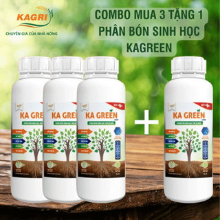 [KAGRI] 4 chai KA GREEN - Phân bón sinh học KAGREEN bung đọt, mập cành, xanh lá, kích rễ