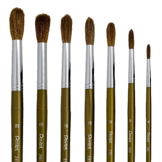 Cọ vẽ màu nước PENTEL chính hãng - SỐ  0/4/6/8/10/12/14/16/20