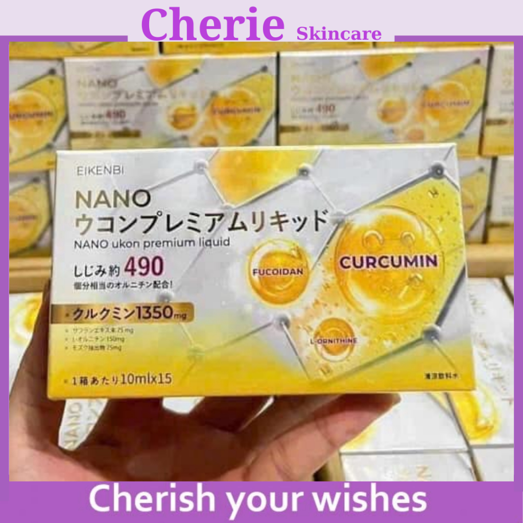 Nước uống Nghệ Nano Tảo Nâu Fucoidan EIKENBI hỗ trợ duy trì sức khỏe