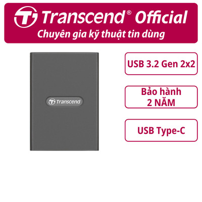 Đầu đọc thẻ nhớ Type B CFexpress Transcend TS-RDE2 - Bảo hành 2 năm