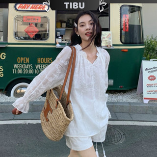 Set Áo BabyBoll Tay Phồng Hoa Thêu Phối Quần Sort TIBU Set Đồ Nữ Đơn Giản Đi Chơi Biển Dễ Thương Xinh Xắn B420