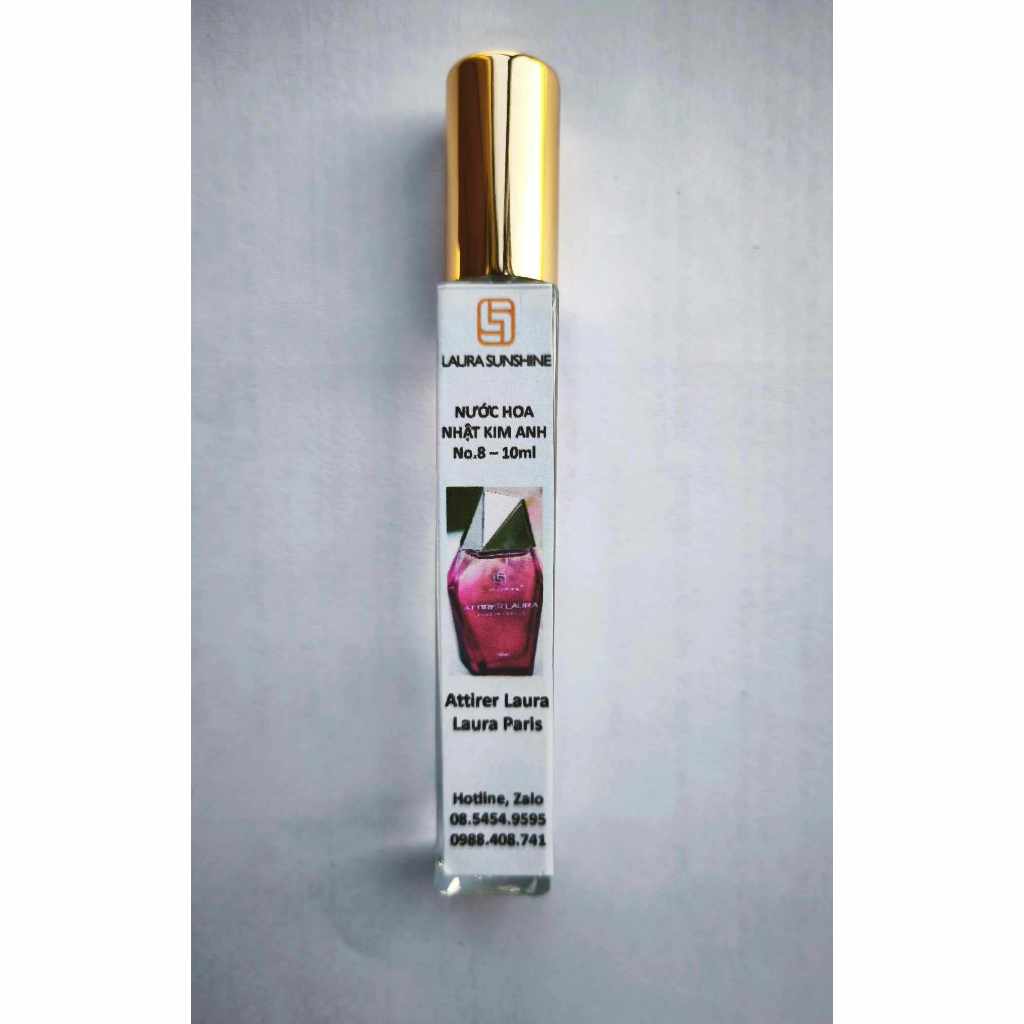 Chiết 10ml Nước hoa Nữ ATTIRER LAURA Laura Paris Nhật Kim Anh No8