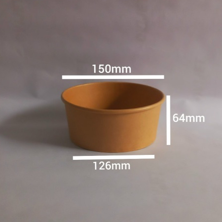 50 TÔ GIẤY KRAFT 750ml - 1000ml