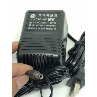 ADAPTOR-NGUỒN XOAY CHIỀU AC 9V-1A