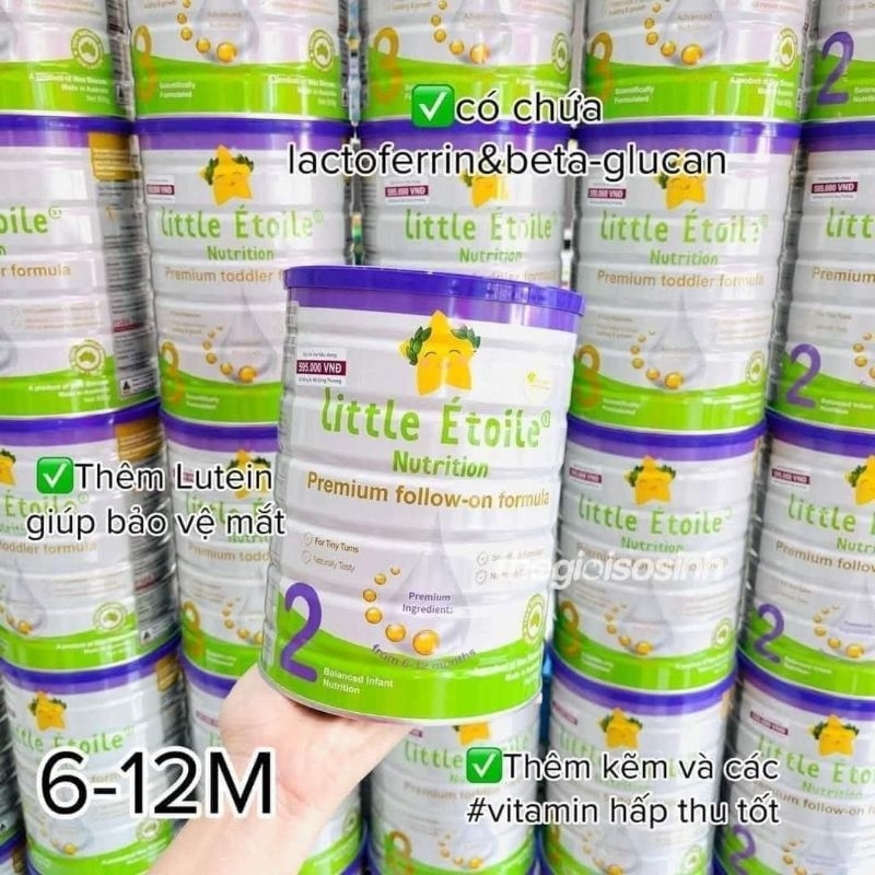 [Date 2027] Sữa ngôi sao nhỏ 2 - Little etoile Úc 800g