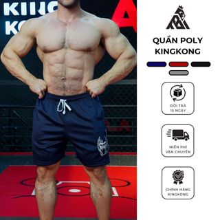  Quần Short KingKong Thể Thao Poly Đầu Kong - Local Brand TB KINGKONG SPORT WEAR 
