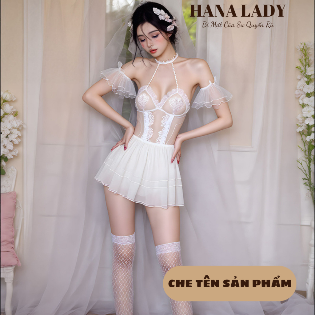 Váy Ngủ Cosplay Cô Dâu , Đồ Ngủ Nữ Hoá Trang Nàng Thơ CP206 | BigBuy360 - bigbuy360.vn