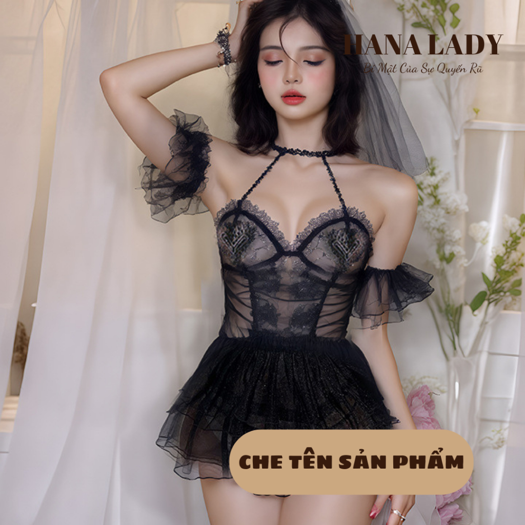 Váy Ngủ Cosplay Cô Dâu , Đồ Ngủ Nữ Hoá Trang Nàng Thơ CP206 | BigBuy360 - bigbuy360.vn