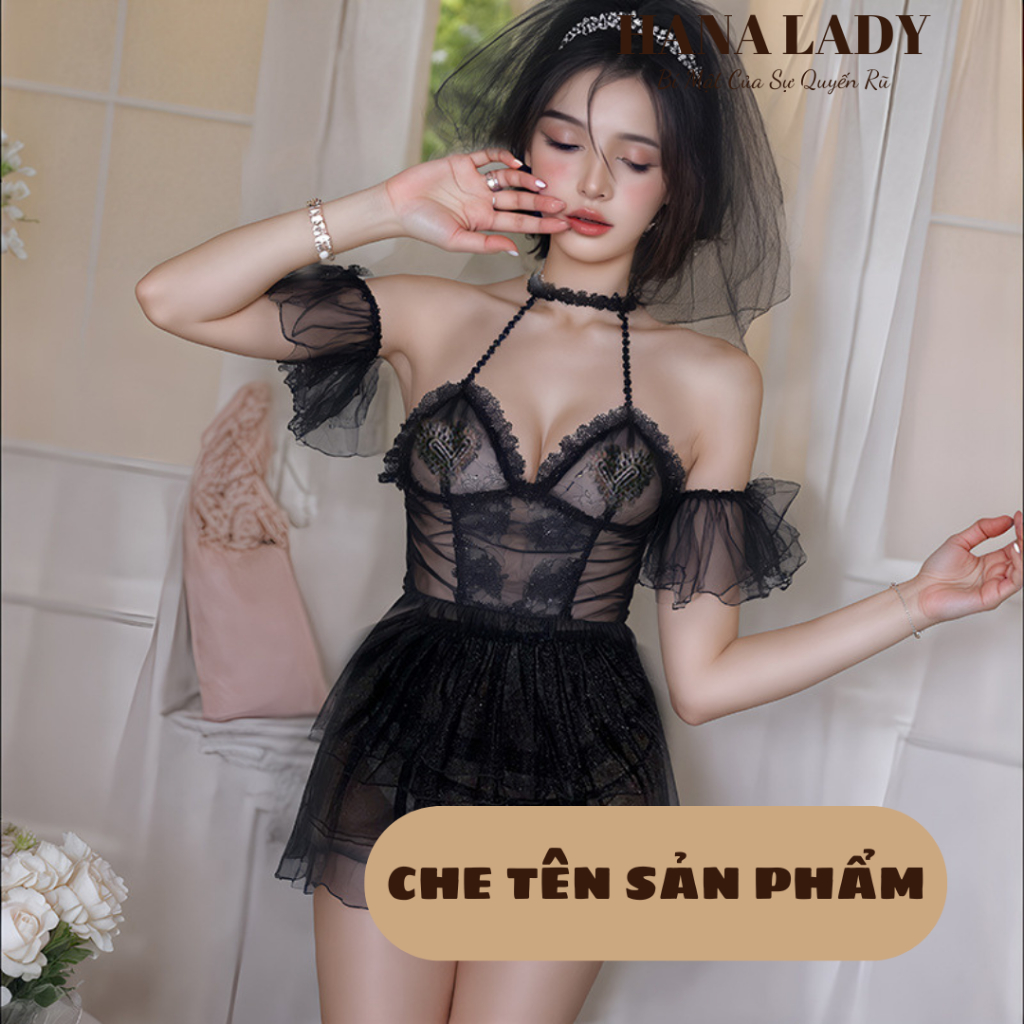 Váy Ngủ Cosplay Cô Dâu , Đồ Ngủ Nữ Hoá Trang Nàng Thơ CP206 | BigBuy360 - bigbuy360.vn