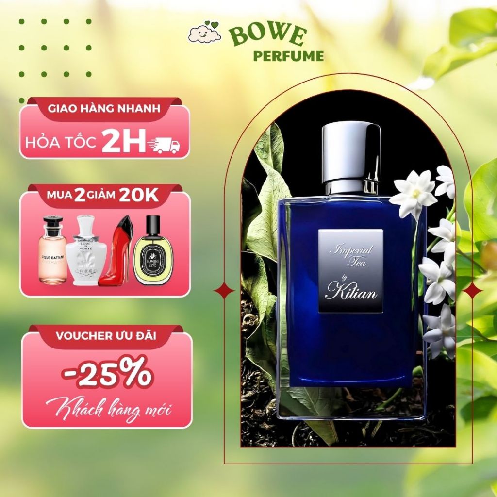 Nước Hoa Chiết Unisex Kilian Imperial Tea Hương Thơm Tươi Mát, Thanh Lịch, Tinh Tế | Dung tích 10ml