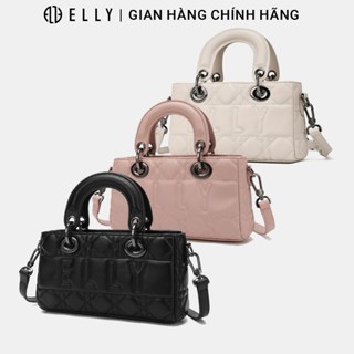 [Quà tặng 20/10] Túi xách nữ cao cấp da thật cầm tay thời trang ELLY – ET179