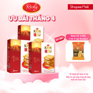 Combo 3 Hộp Bánh Richy KENJU Kem Dẻo 279g